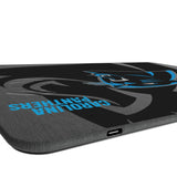 Carolina Panthers Monocolor Tilt 15-Watt Wireless Charger and Mouse Pad