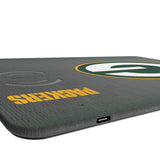 Green Bay Packers Linen 15-Watt Wireless Charger and Mouse Pad