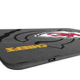 Kansas City Chiefs Monocolor Tilt 15-Watt Wireless Charger and Mouse Pad