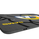 Los Angeles Rams Monocolor Tilt 15-Watt Wireless Charger and Mouse Pad