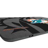 Miami Dolphins Personalized Tilt 15-Watt Wireless Charger and Mouse Pad