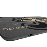 New Orleans Saints Monocolor Tilt 15-Watt Wireless Charger and Mouse Pad