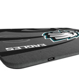 Philadelphia Eagles Monocolor Tilt 15-Watt Wireless Charger and Mouse Pad