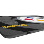 Pittsburgh Steelers Monocolor Tilt 15-Watt Wireless Charger and Mouse Pad