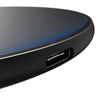 University of Kansas Jayhawks Linen 15-Watt Wireless Charger