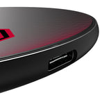 Ohio State University Buckeyes Linen 15-Watt Wireless Charger