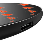 University of Florida Gators Fashion Pattern 15-Watt Wireless Charger
