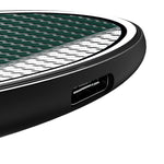 Michigan State University Spartans Mesh 15-Watt Wireless Charger