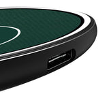 Michigan State University Spartans Personalized Endzone Solid 15-Watt Wireless Charger