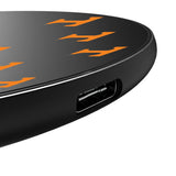 University of Tennessee Volunteers Fashion Pattern 15-Watt Wireless Charger-2