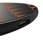University of Texas Longhorns Fashion Pattern 15-Watt Wireless Charger-2