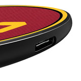 University of Southern California Trojans Personalized Endzone Solid 15-Watt Wireless Charger