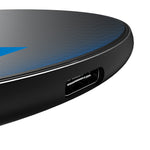 Detroit Lions Retro Linen 15-Watt Wireless Charger