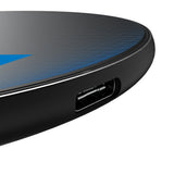 Detroit Lions Retro Linen 15-Watt Wireless Charger