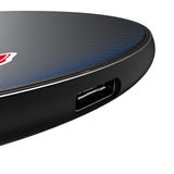 New England Patriots Historic Collection Linen 15-Watt Wireless Charger