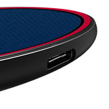 Atlanta Braves Personalized Endzone Solid 15-Watt Wireless Charger