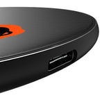 Baltimore Orioles Linen 15-Watt Wireless Charger