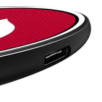 Cincinnati Reds Personalized Endzone Solid 15-Watt Wireless Charger
