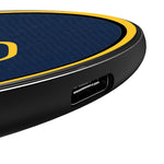 Milwaukee Brewers Personalized Endzone Solid 15-Watt Wireless Charger