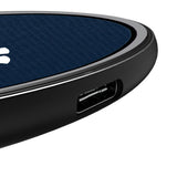 New York Yankees Personalized Endzone Solid 15-Watt Wireless Charger