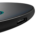 Seattle Mariners Linen 15-Watt Wireless Charger
