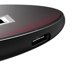 Atlanta Falcons Linen 15-Watt Wireless Charger