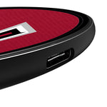 Atlanta Falcons Personalized Endzone Solid 15-Watt Wireless Charger
