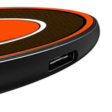 Cleveland Browns Personalized Endzone Solid 15-Watt Wireless Charger