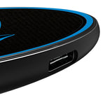 Carolina Panthers Personalized Endzone Solid 15-Watt Wireless Charger