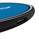 Detroit Lions Personalized Endzone Solid 15-Watt Wireless Charger