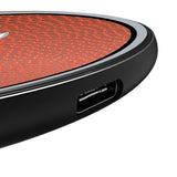 Detroit Lions Football 15-Watt Wireless Charger