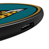 Jacksonville Jaguars Personalized Endzone Solid 15-Watt Wireless Charger