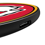 Kansas City Chiefs Personalized Endzone Solid 15-Watt Wireless Charger