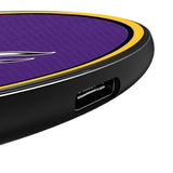 Minnesota Vikings Personalized Endzone Solid 15-Watt Wireless Charger