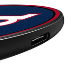 New York Giants Personalized Endzone Solid 15-Watt Wireless Charger