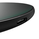 New York Jets Linen 15-Watt Wireless Charger