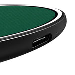 New York Jets Personalized Endzone Solid 15-Watt Wireless Charger