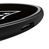 Las Vegas Raiders Personalized Endzone Solid 15-Watt Wireless Charger