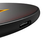 Washington Commanders Linen 15-Watt Wireless Charger