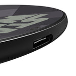 Star Wars: The Mandalorian Grogu and Din Djarin Color Block 15-Watt Wireless Charger