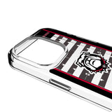 University of Georgia Bulldogs Uga Field Clear Phone Case for Apple iPhone