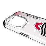 Ohio State University Buckeyes Linen Clear Phone Case for Apple iPhone