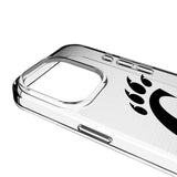University of Cincinnati Bearcats Linen Clear Phone Case for Apple iPhone