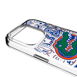 University of Florida Gators Paisley Clear Phone Case for Apple iPhone