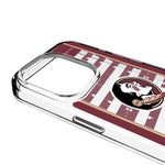 Florida State University Seminoles Field Clear Phone Case for Apple iPhone