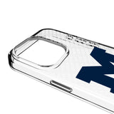 University of Michigan Wolverines Personalized EndZone Plus Clear Phone Case for Apple iPhone
