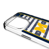 University of Michigan Wolverines Field Clear Phone Case for Apple iPhone