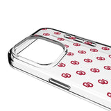 University of Oklahoma Sooners Fashion Pattern Clear Phone Case for Apple iPhone