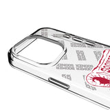 University of Oklahoma Sooners Quadtile Clear Phone Case for Apple iPhone