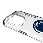 Pennsylvania State University Nittany Lions Linen Clear Phone Case for Apple iPhone